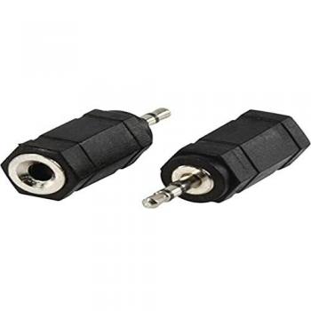 Valueline AC-018 - Adaptador de audio Estereo Jack 3.5mm Hembra a Jack 2.5mm Macho