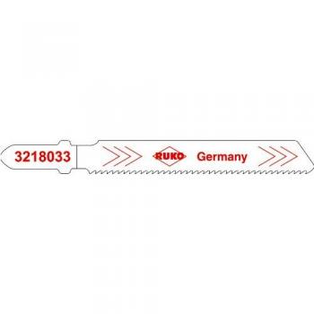 Ruko 3218033 - Pack de 5 sierras de calar HSS acero corte ultra rápido 77 mm