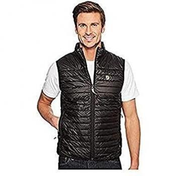 Chaleco Aislante Acabado Abisko para Hombre Negro XL