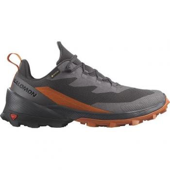 Salomon - Zapatillas de montaña de hombre Cross Over 2 GTX, color gris, talla 40 2/3, con tecnología Gore-Tex