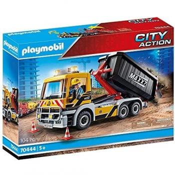 PLAYMOBIL City Action 70444 Camión Construcción, A Partir de 5 Años