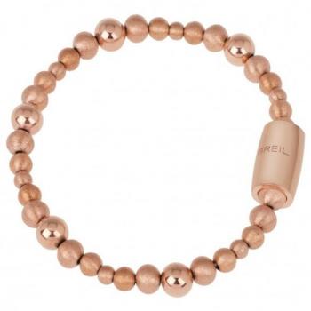 Pulsera de mujer Breil TJ2936, acero inoxidable, diseño elegante y moderno, detalles en cerámica negra, cierre de seguridad, resistente al agua hasta 30 metros