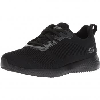 Zapatilla Skechers Bobs Squad Tough Talk 32504 BBK Negro