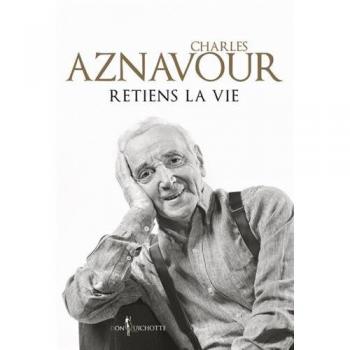 Retiens la Vie - Edición Especial de Charles Aznavour en Gran Formato con Broche