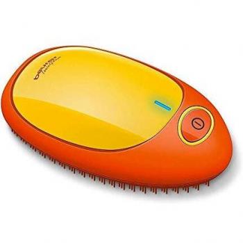 Beurer HT10 - Cepillo iónico desenredante, color naranja-amarillo