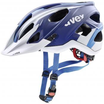 Uvex Stivo CC Mountain Bike Casco – Blue/White Mat, color blue-white mat, tamaño 52-57 cm