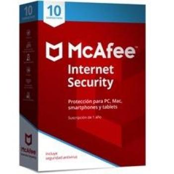 McAfee Internet Security 2018 10 Dispositivos