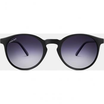 Polar PL 584 - Gafas de sol redondas en negro con lentes polarizadas