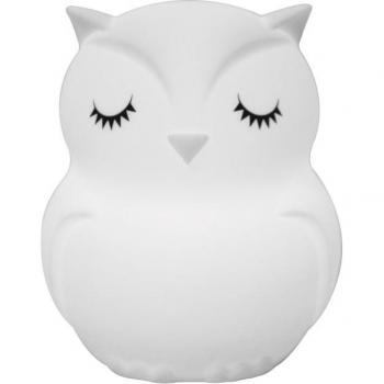 Lámpara Infantil Owl con Altavoz Bluetooth y Luces de Colores