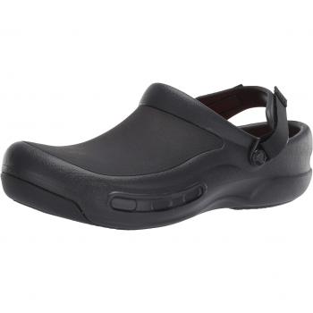 Crocs Bistro Pro LiteRide Slip Resistant Work Clog - Black - Size: 7 (Men's)