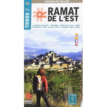 Ramat de l’Est 1:50.000 Mapa excursionista. Alpina. cast/cat/fr/eng.
