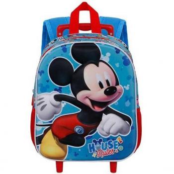 Mochila Trolley 3D Mickey Mouse House - Karactermania