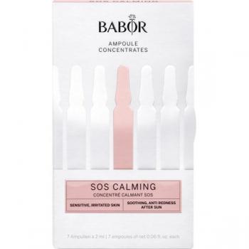 BABOR SOS Calming Ampoule Concentrates - 14 ml (7x2ml) for Sensitive Skin
