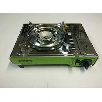 Butsir MS Garden COCH0019 Cocina portátil, Acero Inox., Verde