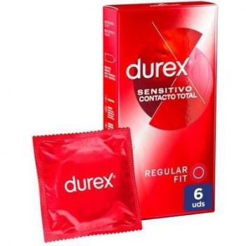 Preservativos Durex Sensitivo Contacto Total 6uds