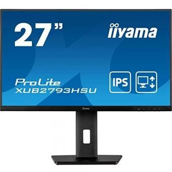 68,6cm/27'' (1920x1080) Iiyama XUB2793HSU-B5 16:9 4ms IPS HDMI DisplayPort VESA Pivot Speaker FullHD