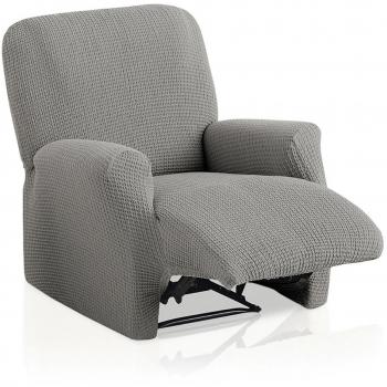 Funda Bali Gris Multi-Elástica para Sofá Relax Completo 1 Plaza Belmarti