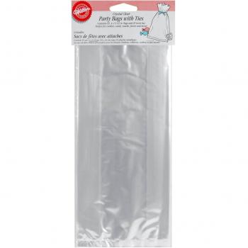 Wilton Pack de 25 Bolsas para Fiestas, Blanco, Centimeters