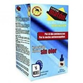 VINFERMATÓN ELÉCTRICO: Recambio botella. Insecticida anti - mosquitos. 45 noches