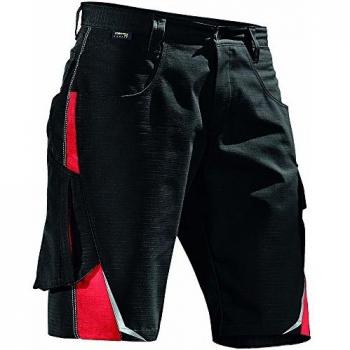 Bermuda de Trabajo Kübler Pulsschlag 2524 Negra/Roja Talla 58
