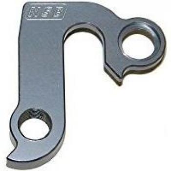 NSB ironhorse 7 Punto Pata de Marchas para Marco Unisex, Plata