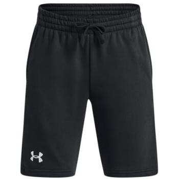 Under Armour Rival Fleece Youth Shorts - Black, Size: 14-16 Years