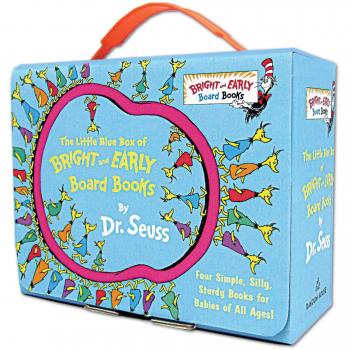 The Little Blue Box of Bright and Early Board Books: Hop on Pop; Oh, the Thinks You Can Think!; Ten Apples Up On Top!; The Shape of Me and Other Stuff