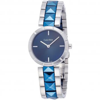 Calvin Klein Womens Analogue Quartz Watch with Stainless Steel Strap K5T33T4N