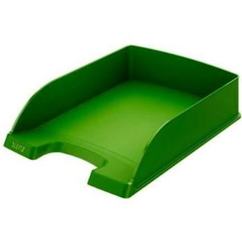 Leitz Plus Bandeja de Cartas A4, Poliestireno, Verde Claro 5227