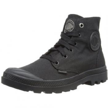 Palladium Pampa Hi Mono Chrome Black Boots - Unisex - Size 7 UK
