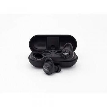 Vieta Pro VHP-TW20BK Auricular Bluetooth 5.0 con Función Manos Libres, Resistencia al Agua ipx7, 18 horas de Batería y Acceso al Asistente de Voz, Negro, 12 x 4 x 12 cm