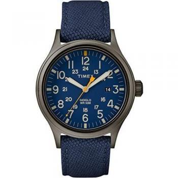 Timex Mens Analogue Quartz Watch with Leather Strap TW2R46200