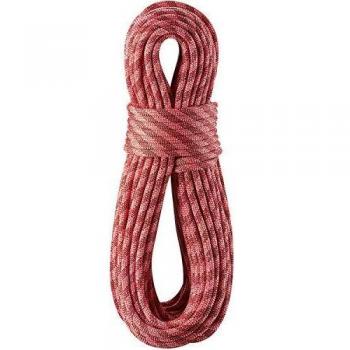 Cuerda de Escalada Edelrid Python 10mm - Longitud 50m, Color Rojo/Gris, Resistencia 2560g