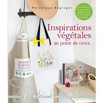 Inspiraciones Vegetales para Bordado a Punto de Cruz (Broche)