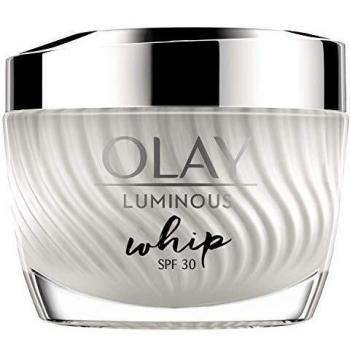 Olay Luminous Whip Light As Air Hidratante con SPF30, Crema facial niacinamida para una piel radiante, 50 ml