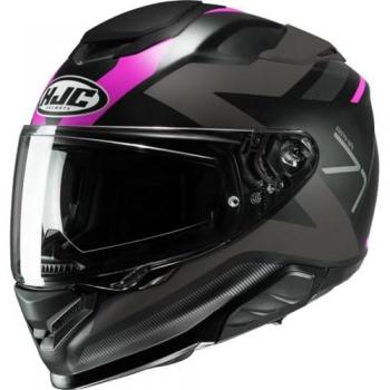 HJC Casco Integral RPHA 71 Pinna Negro-Rosa