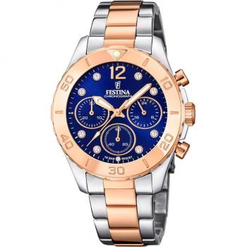 Reloj Festina Boyfriend F20605/3 - Elegante diseño de acero inoxidable para mujer