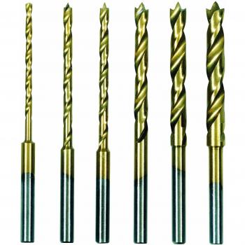 Proxxon 2228876 - Set Brocas Madera Plástico Hss 1,5-4,0, negro