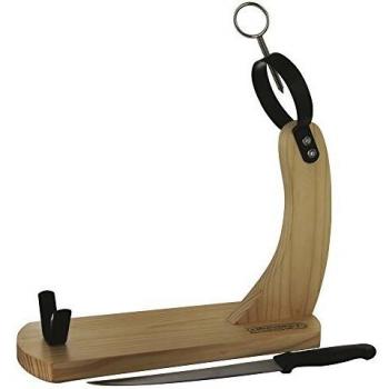 JAMONERO MADERA + CUCHILLO