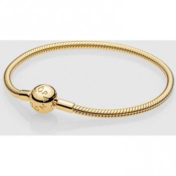 Pulsera Pandora Moments bañada en oro