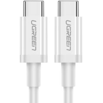 Cable USB-C a USB-C Ugreen US264 60W PD QC 3.0 0.5m Blanco