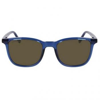 Lacoste L915S Blue Transparent Sunglasses for Men - Size 53 MM, CAT3