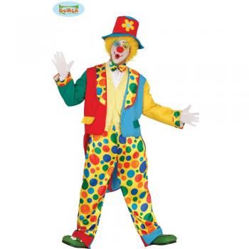 Guirca – Disfraz de payaso payaso para adultos, talla única, 84368