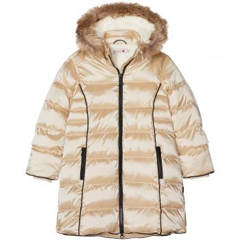 boboli Technical Fabric Parka For Girl, Abrigo para Niñas, Dorado