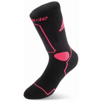 Calcetín de Patinaje Rollerblade Skate W - Ajuste y Rendimiento Increíbles, Color Rosa