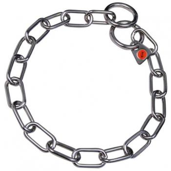 Collar de Cadena Inoxidable 55cm Eslabón Corto
