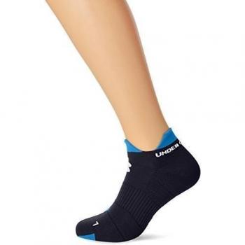 Under Armour UA Run Launch - Calcetines tobilleros Doubl VoiceTab, hombre, Sportswear Socken UA Run Launch No Doubletab, Mid Night Navy, large