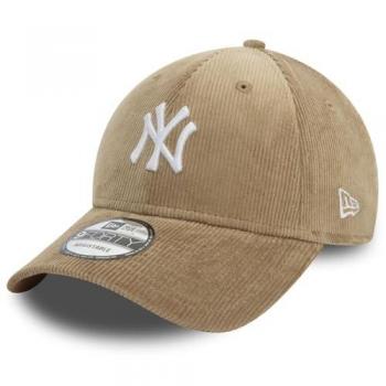 New Era 9Forty Beige Cord Baseball Cap - New York Yankees Unisex Adjustable