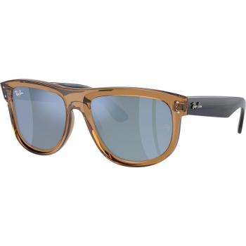 Ray-Ban RBR0501S Boyfriend Reverse 6711GA Unisex Square Sunglasses Brown Size 56