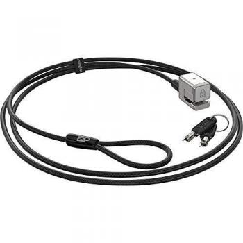 Kensington K62055WW SurfacePro RP - Candado de cable con llave, color plateado